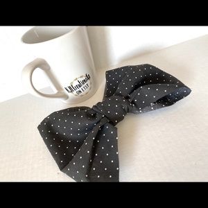 5/$25 BIG HUGE Polka Dot Bow Hair Clip